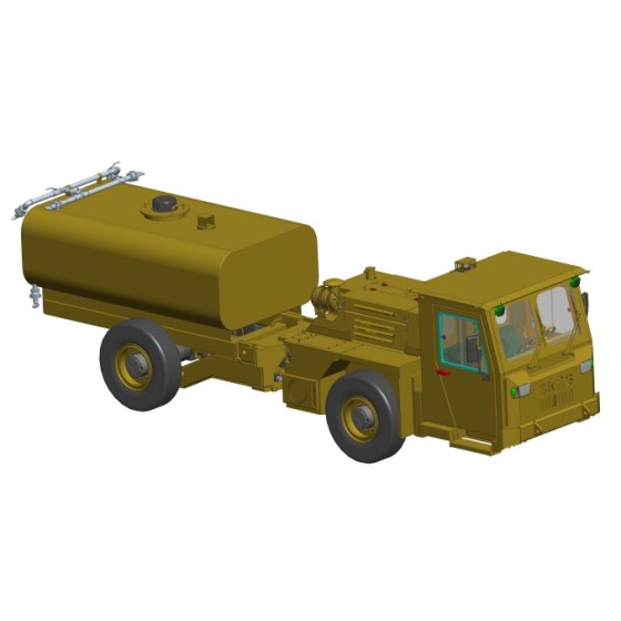 Trackless Water Sprinkler Truck